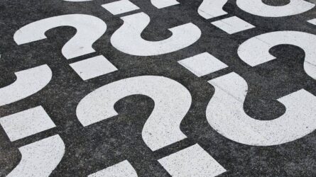 question marks
