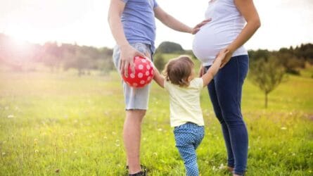 parents with child