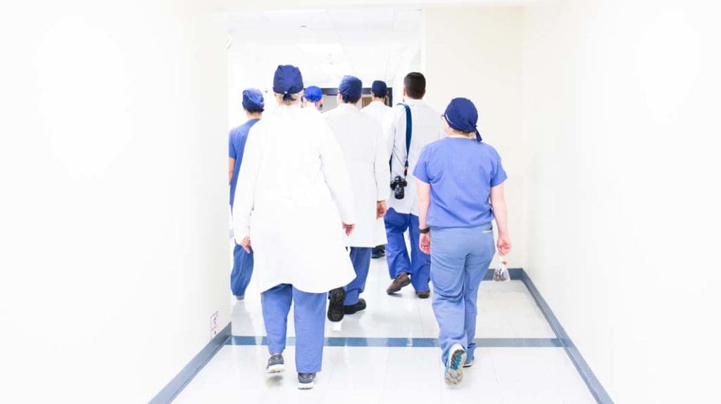 Nurses and doctors