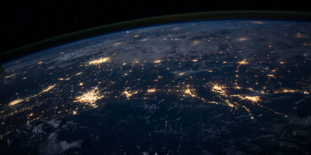 The Earth from outer space