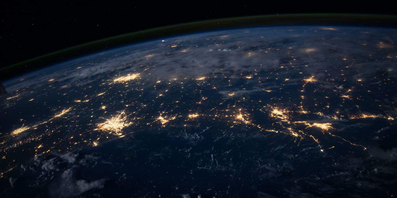 The Earth from outer space