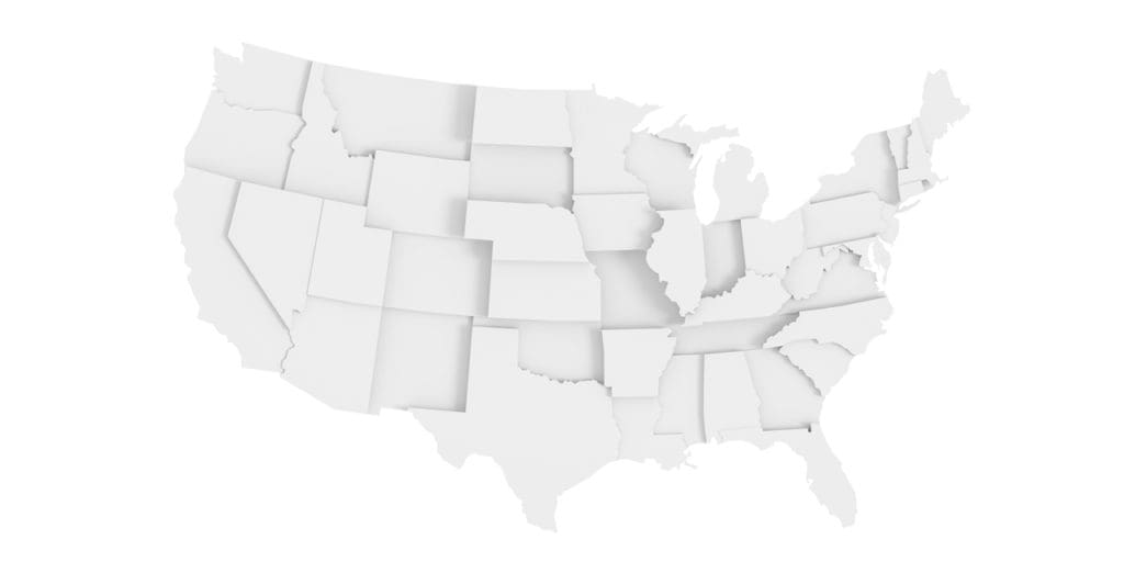 Map of the United States