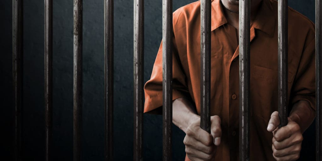 Man in prison