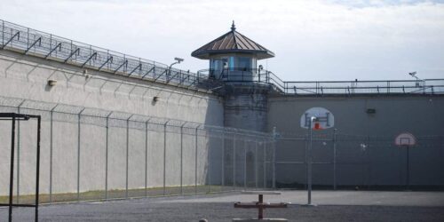 Prison yard