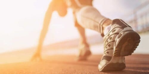 A runner|