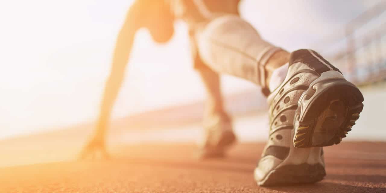 A runner|