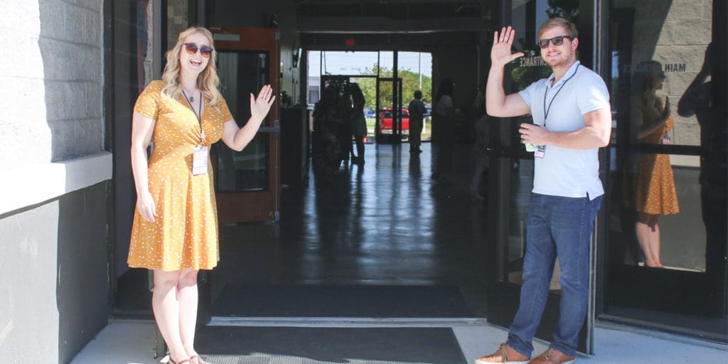 Church greeters