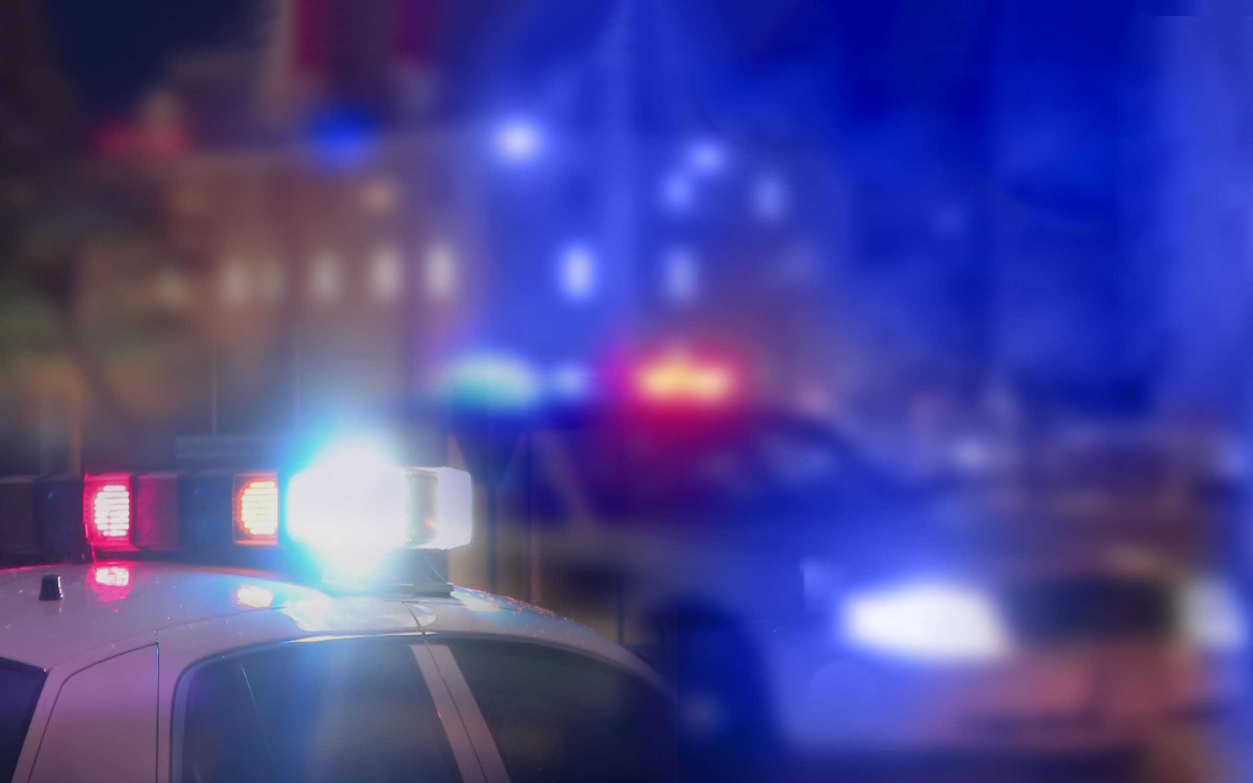 Police car ligths
