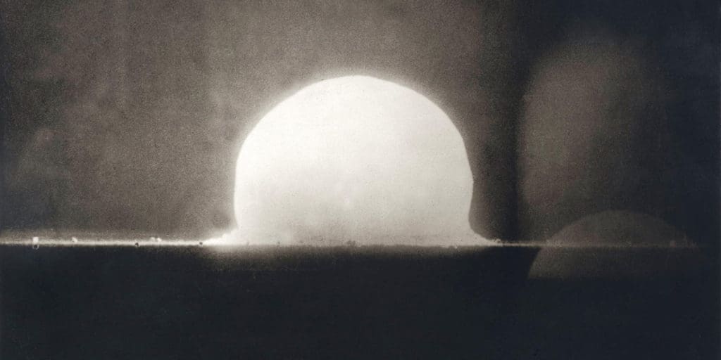 Atomic bomb test