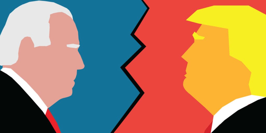 Biden and Trump|