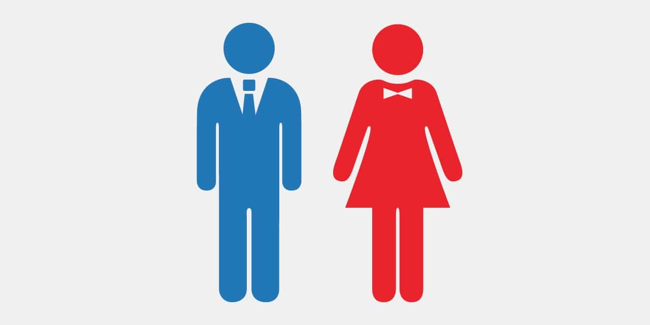 Red and Blue stick figures||