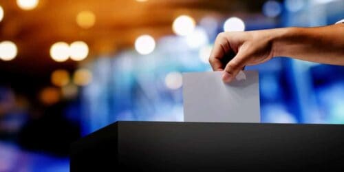 Person voting