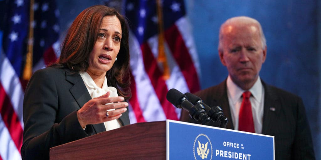 Biden and Harris