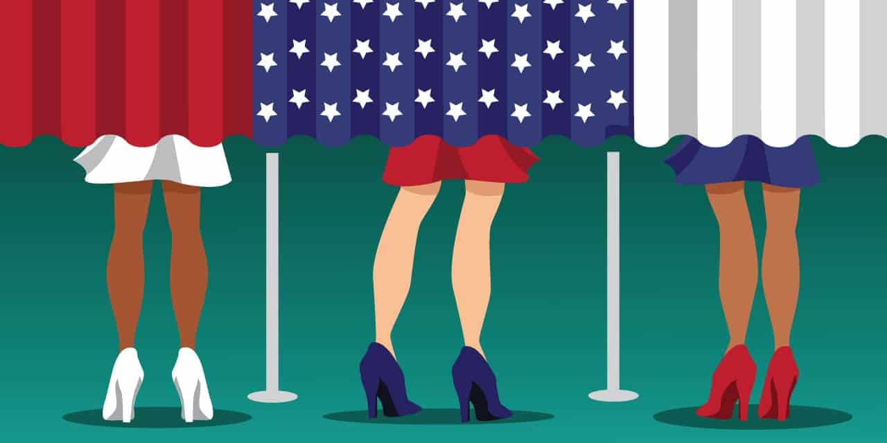 Women voting