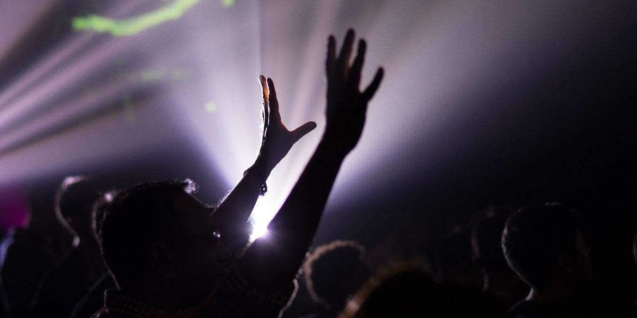 Worship at church