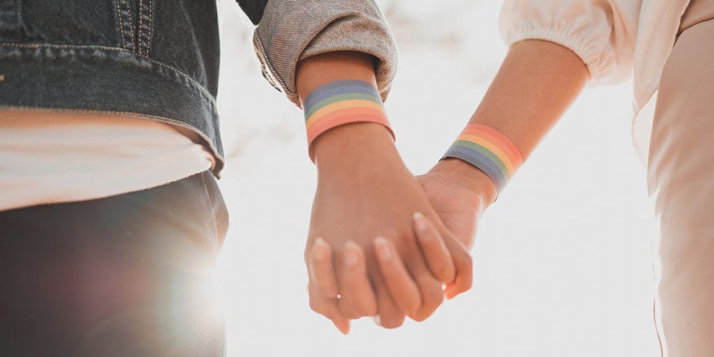 LGBT couple