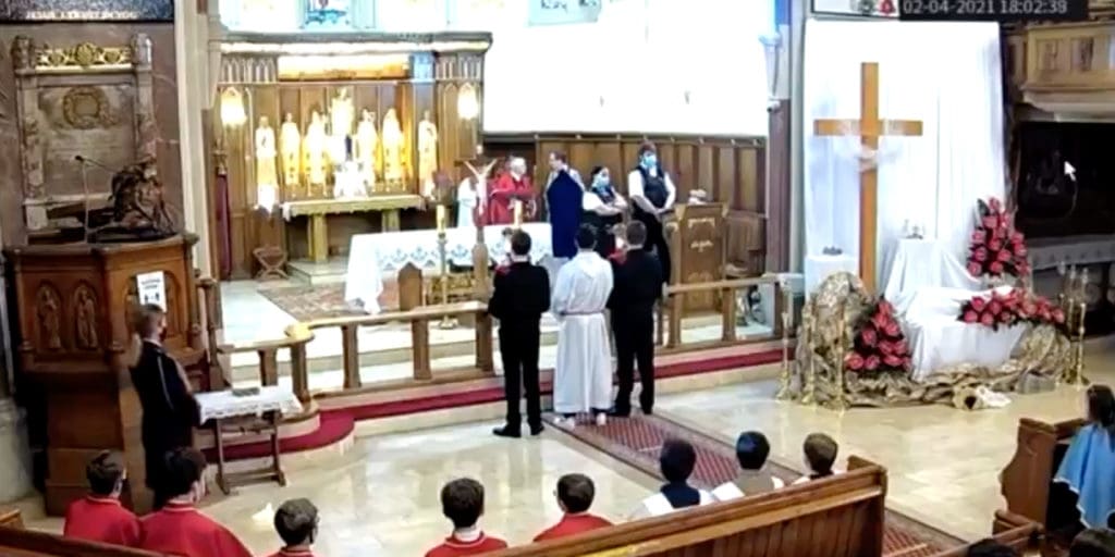Good Friday service
