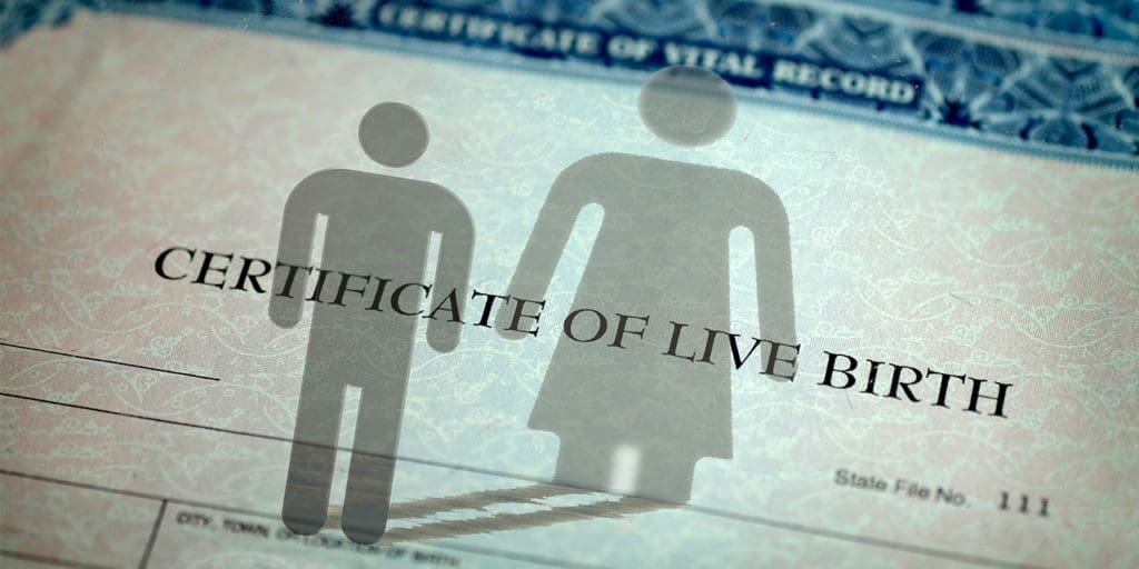Birth certificate