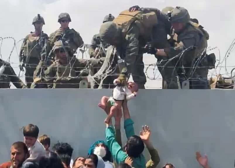 Baby Afghanistan Soldiers