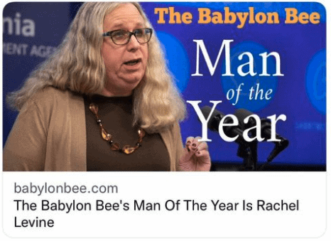 Babylon Bee Levine|Levine Babylon Bee