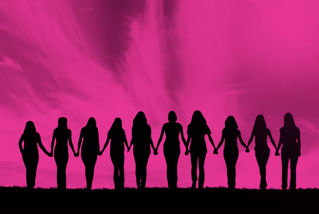 Women Holding Hands