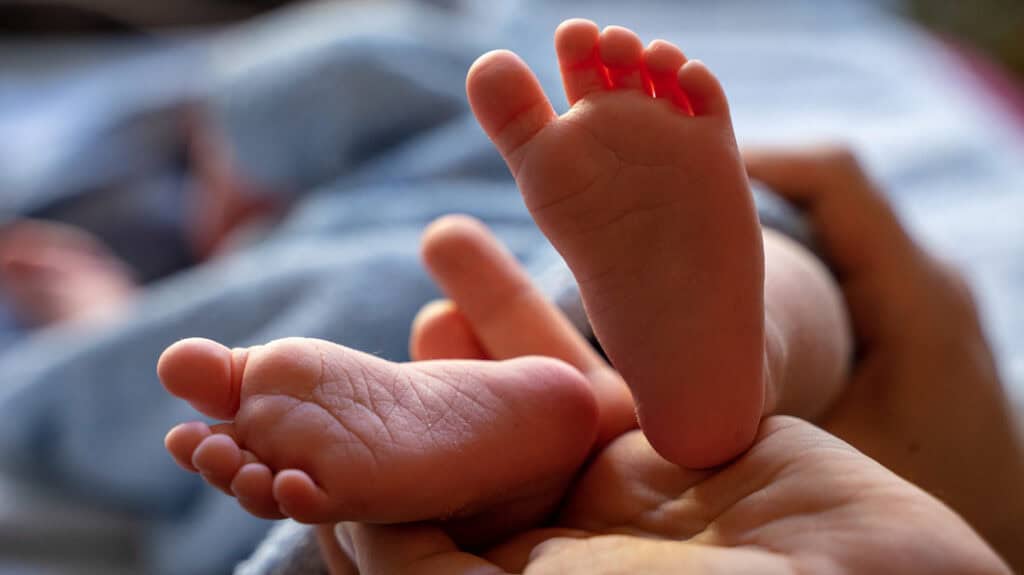 Baby feet