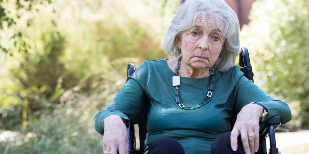 Elderly woman