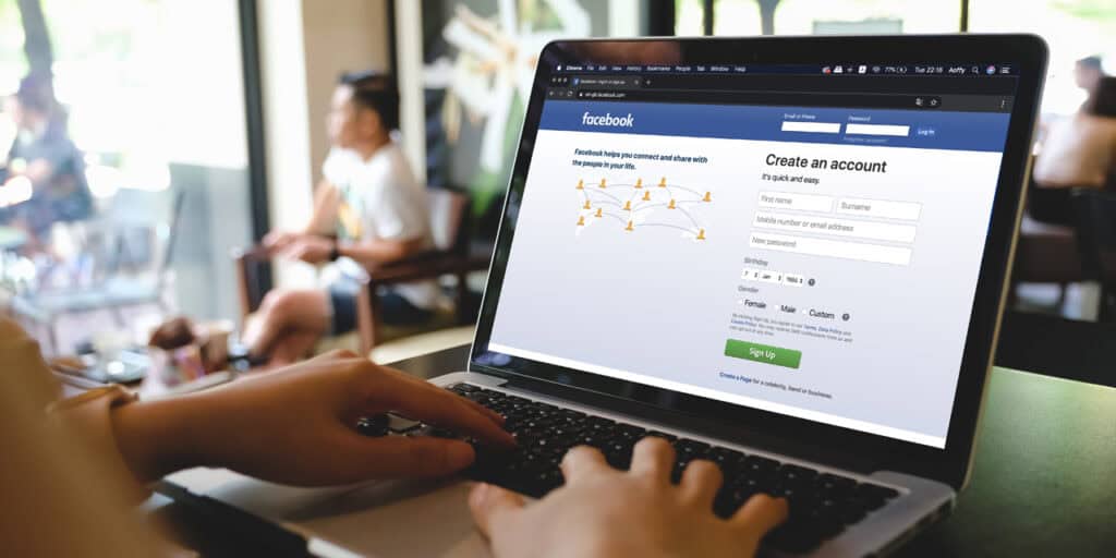 Facebook account|