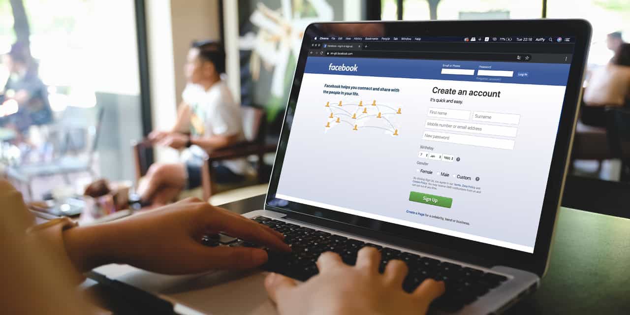 Facebook account|