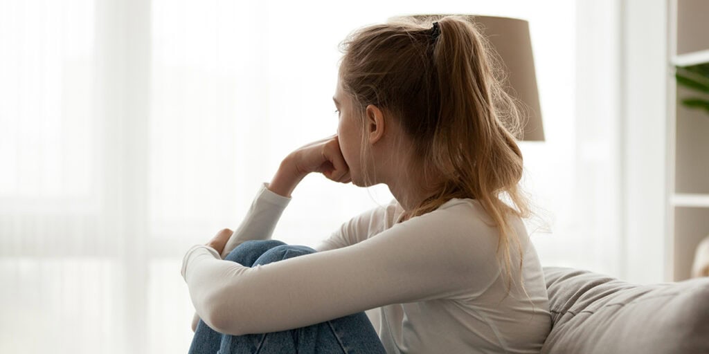 Sad woman