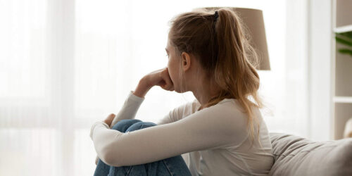 Sad woman