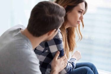 Man Comforting Woman|Care Net Survey|Care Net Survey 2