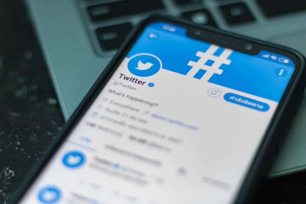 Twitter on iPhone