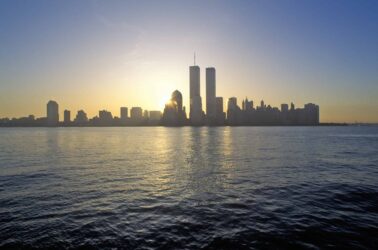 Twin Towers Skyline