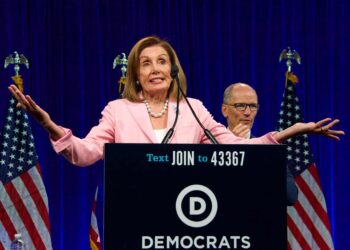Nancy Pelosi Podium