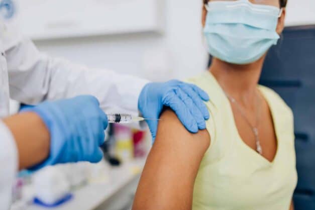 Vaccine Shot Arm