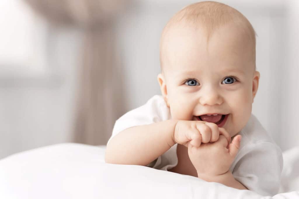 Baby Face Smiling