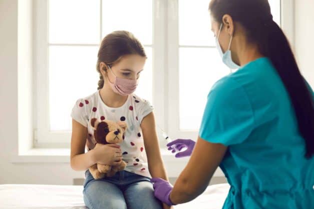 Young Girl Vaccine