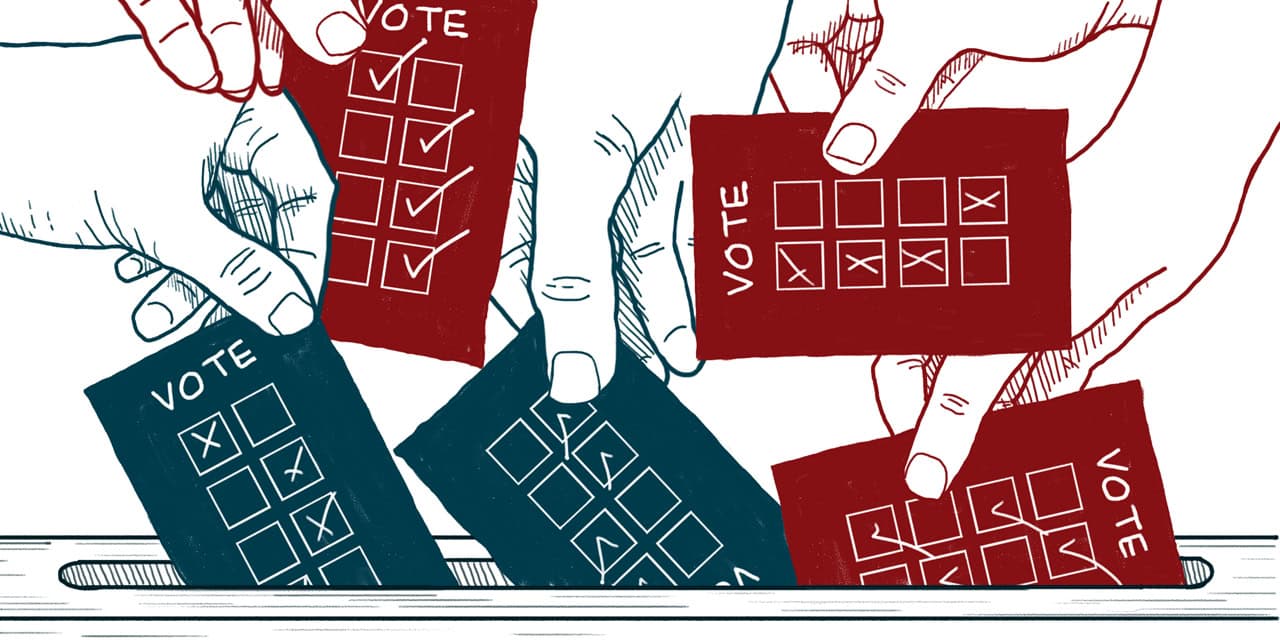 Voting ballot